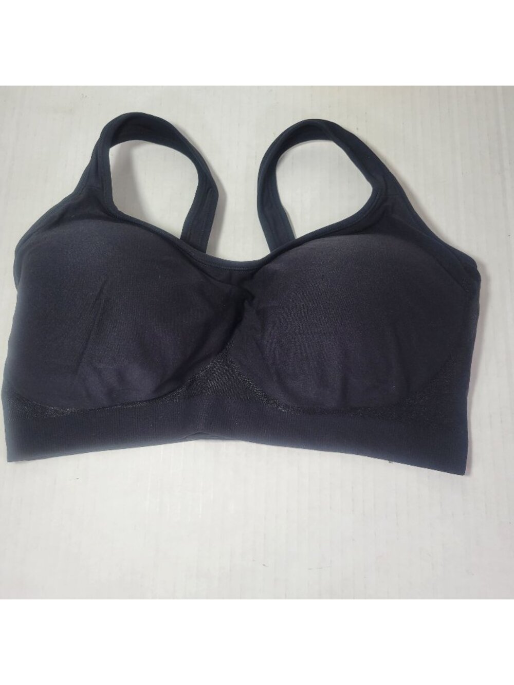 Truekind Black Daily Comfort Wire Free Shaper Bra #10022 Size 2X